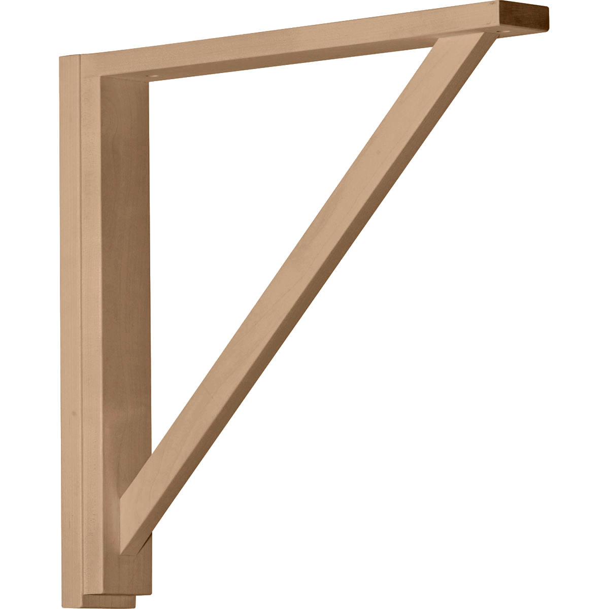 BKT02X17X17TR Traditional  Wood  Bracket