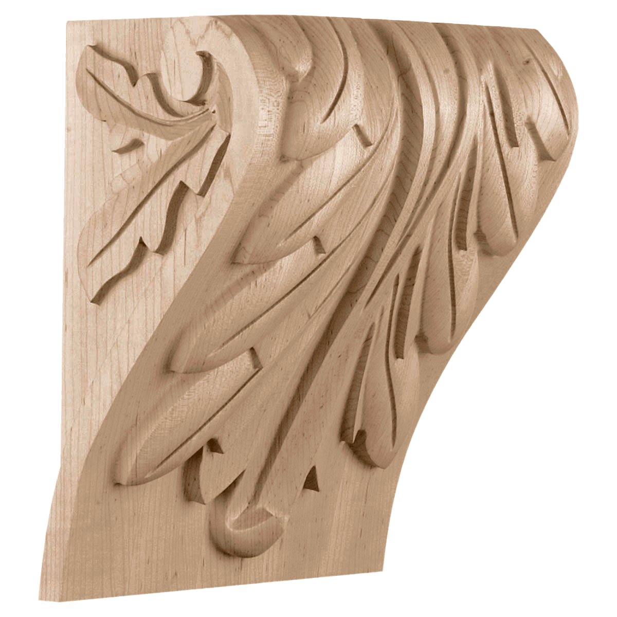  CORBA5 Wide Acanthus Leaf Block Corbel